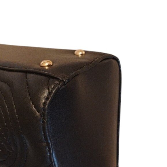 Valentino Orlandi Black Vegan Leather Crossbody Handbag $299 - Picture 6 of 10